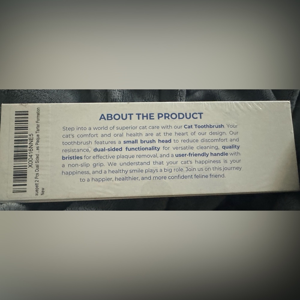 Cat Toothbrush 2pack - Picture 2 of 2